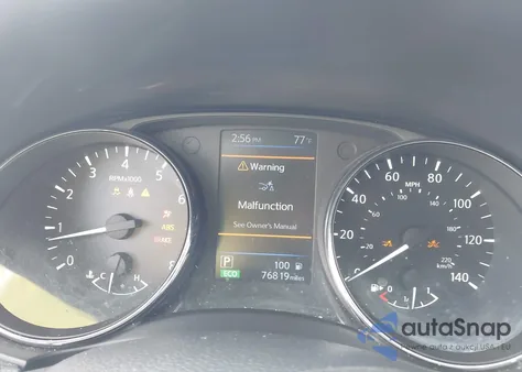 2020 Nissan Rogue Sl Fwd из США, поврежденный, VIN 5N1AT2MTXLC731464